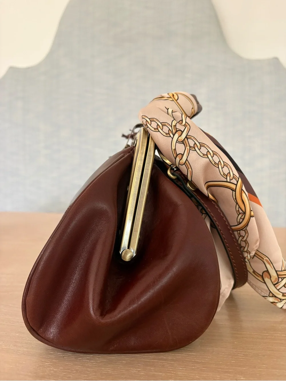 NWT Gianni Conti Italian Leather Doctor Bag Satchel Crossbody Purse W/ Dustbag